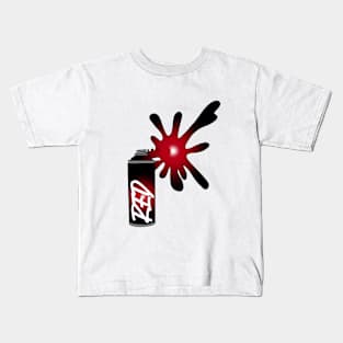 The Red Spray Kids T-Shirt